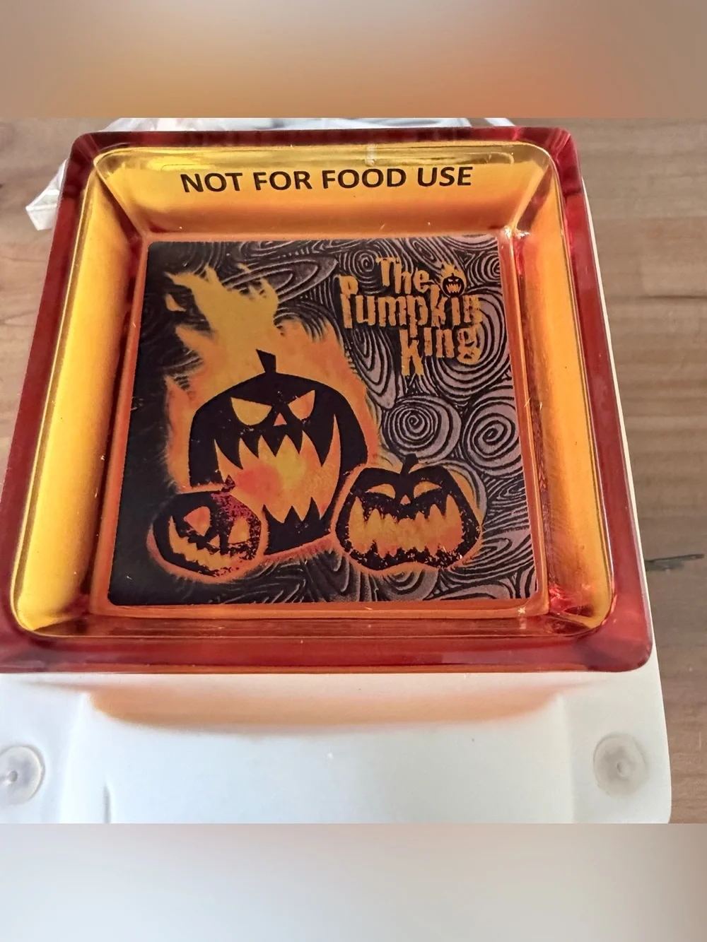 NWB Disney Jack Skellington Pumpkin King full size Scentsy warmer retired 2019